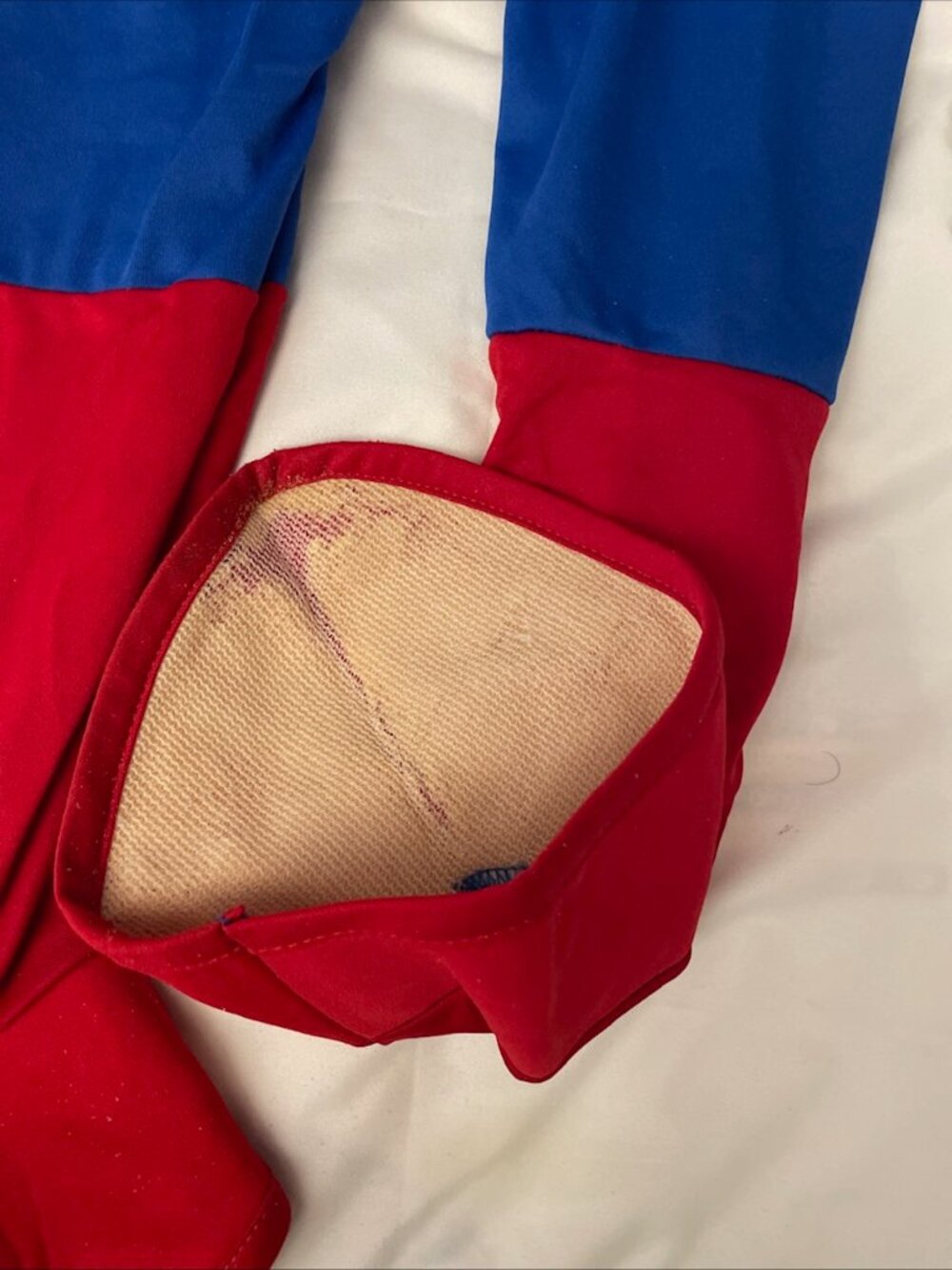 Rubie's DC Superman Costume Jumpsuit Cape Small 4-6 USA - Picture 8 of 9